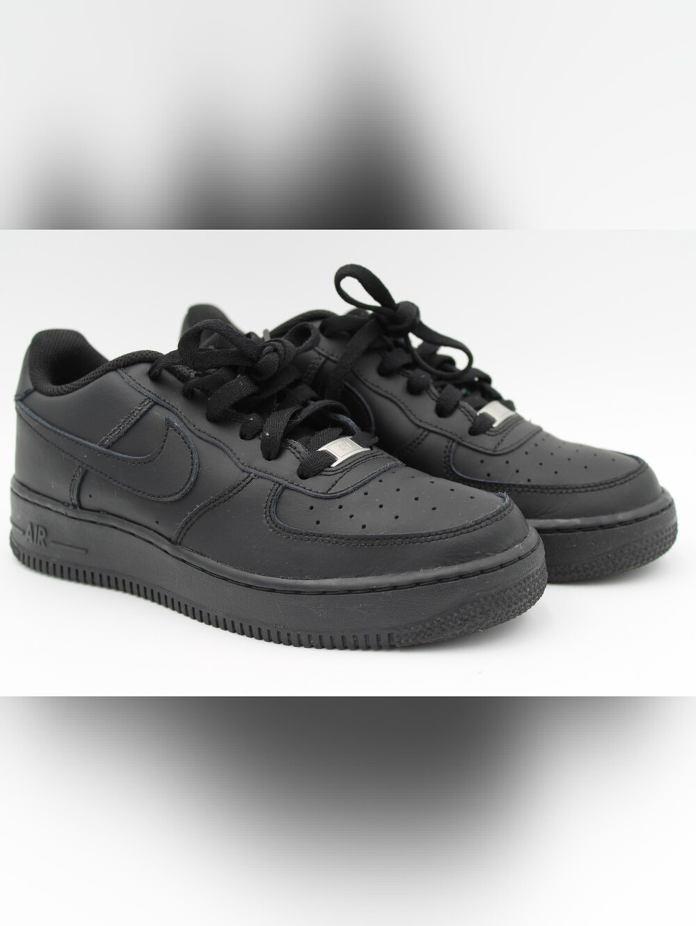 Nike Air Force 1 Low LE “Triple Black” GS 6.5Y Women’s 8 AF1 Sneakers
